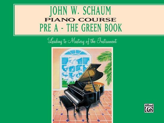 Schaum Piano Course, Pre A - The Green Book