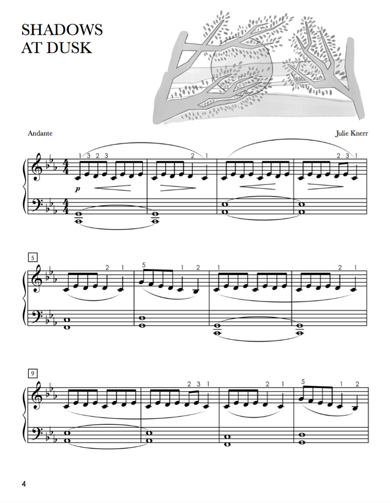 Piano Safari Pattern Pieces 2