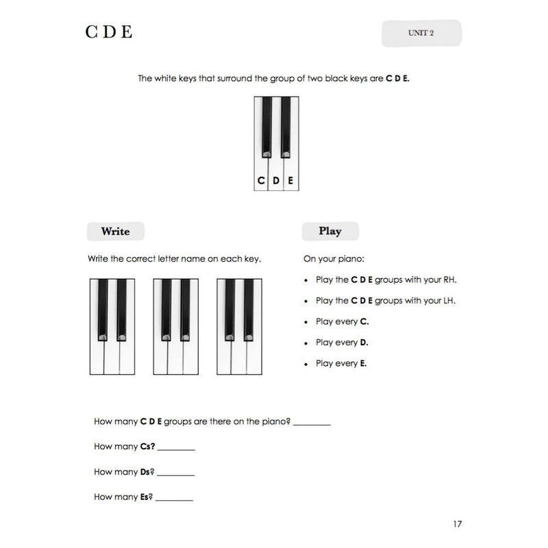 Piano Safari Theory Book 1