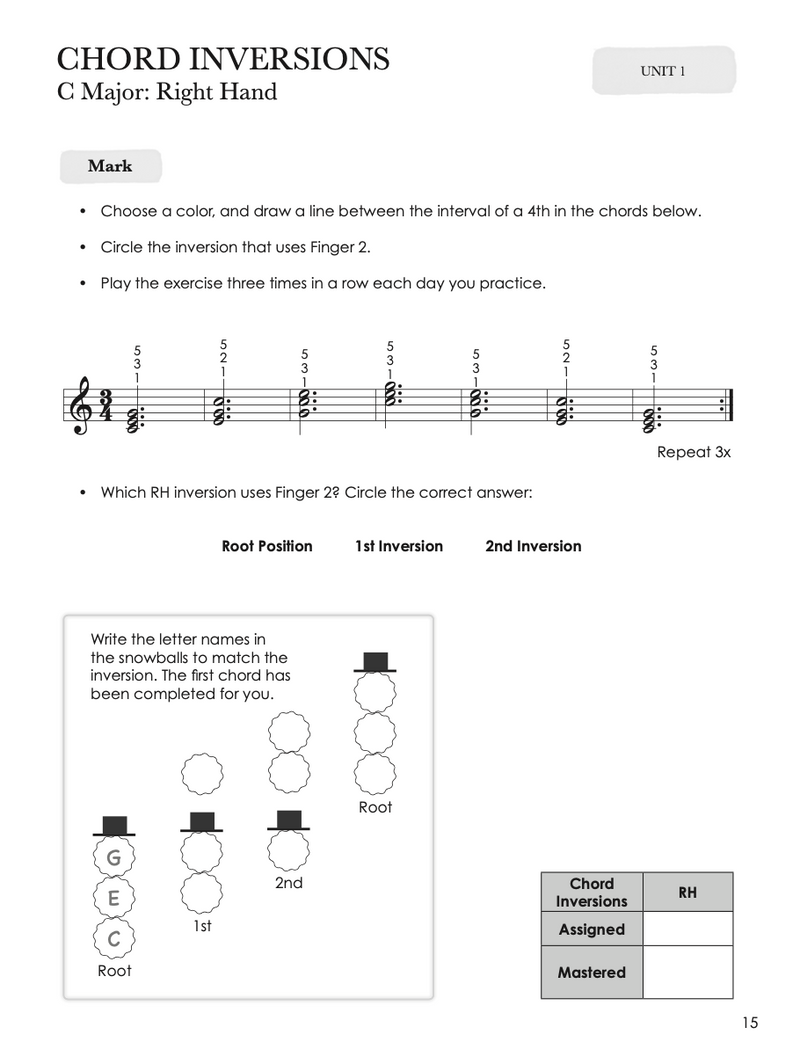 Piano Safari Technique Book 3