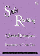 ANZCA Sight Reading - Classical Pianoforte, Preparatory to Grade 1