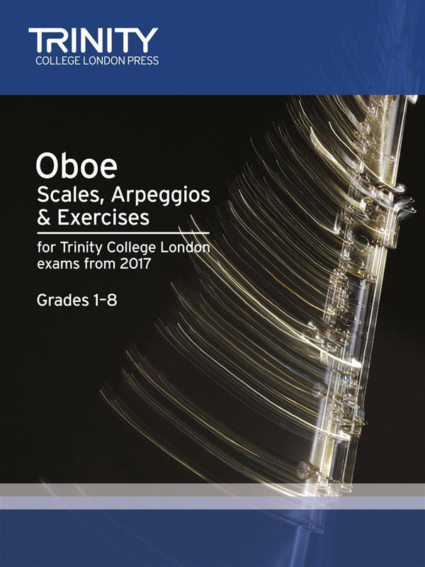 Trinity Oboe Scales & Arpeggios Gr 1-8 from 2017