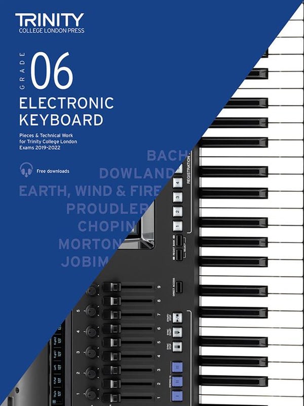 Trinity Electronic Keyboard Pieces from 2019. Grade 6