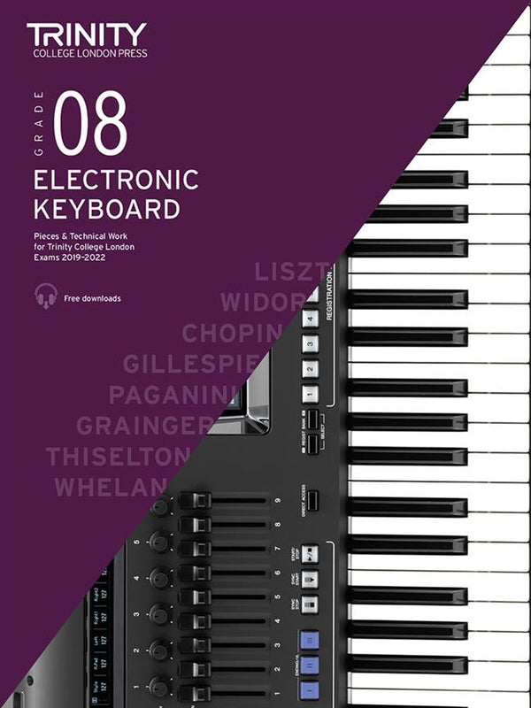 Trinity Electronic Keyboard Pieces from 2019. Grade 8