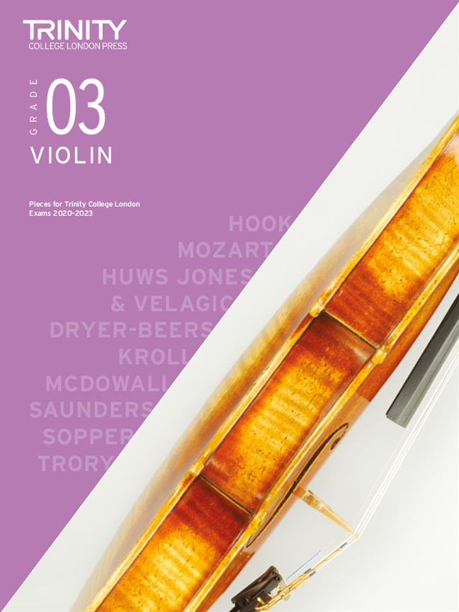 Trinity Violin 2020-23 Grade 3, Score & Part