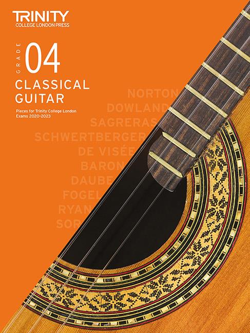 Trinity Classical Guitar Pieces 2020-23, Grade 4