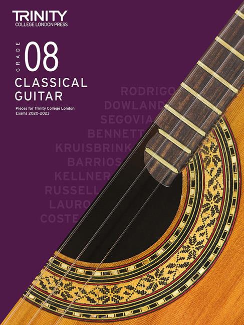 Trinity Classical Guitar Pieces 2020-23, Grade 8
