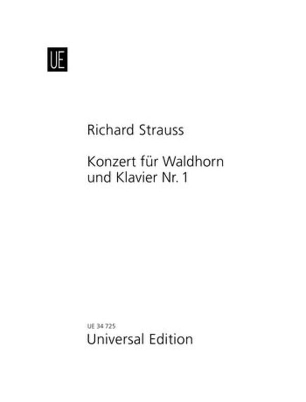 R. Strauss: Concerto No. 1 in E Flat (Op. 11)