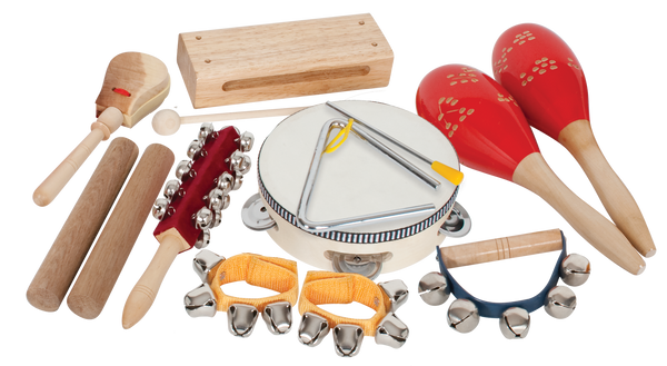 Mano 9-Piece Percussion Set with Bag