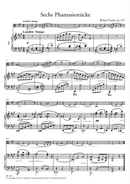 Fuchs: Six Fantasy Pieces for Viola and Piano, Op. 117