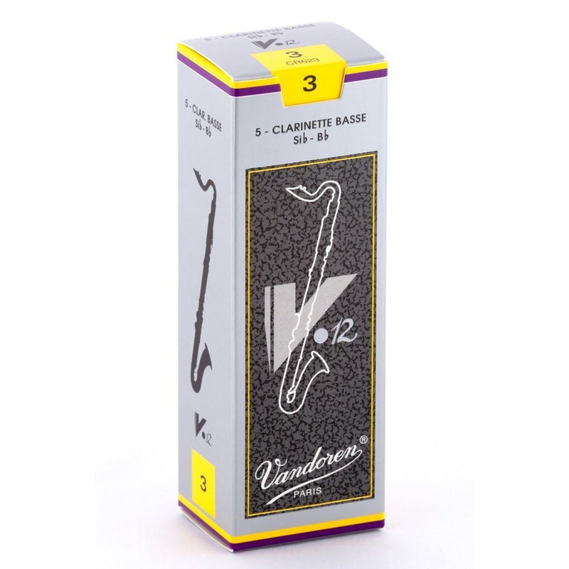 Vandoren Bass Clarinet Reed V12 5 Pack