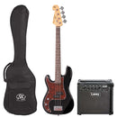 SX / Laney ¾ Size Bass Guitar & Amp Package
