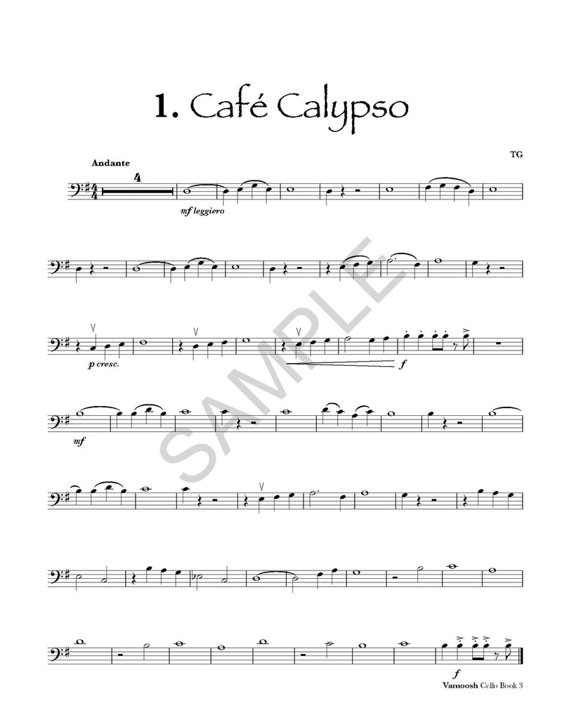 Vamoosh Cello Book 3
