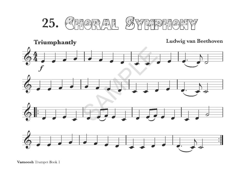 Vamoosh Trumpet Book 1