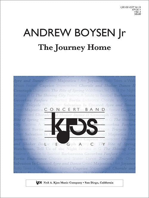 The Journey Home - arr. Andrew Boysen Jr. (Grade 4)
