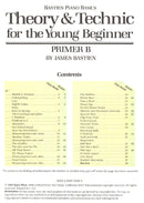 Bastien Theory & Technic for the Young Beginner, Primer B
