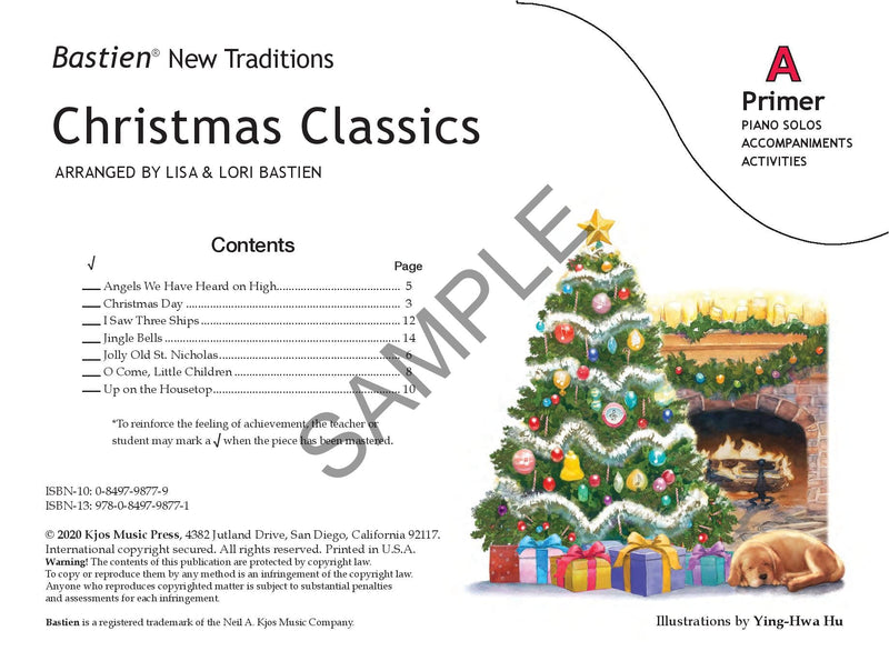 Bastien New Traditions: Christmas Classics - Primer A