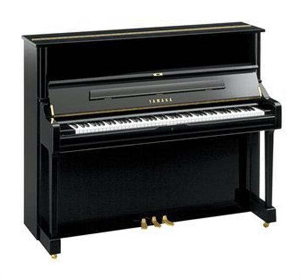 Yamaha U1PEQ Upright Piano, Polished Ebony