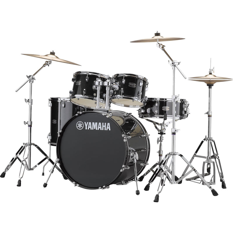 Yamaha Rydeen Euro Drum Kit, Black Glitter