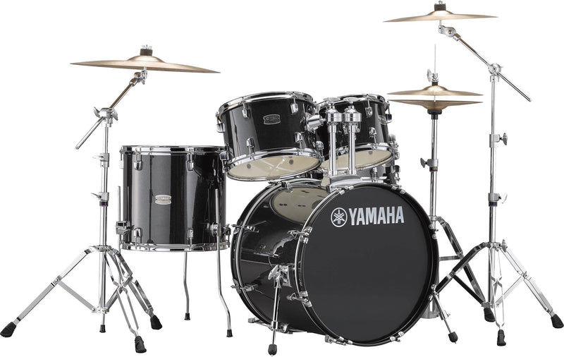 Yamaha Rydeen Fusion Drum Kit, Black Glitter