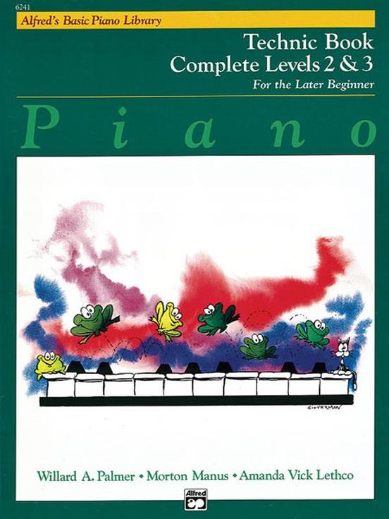 Alfred's Basic Piano Library: Technic Book Complete 2 & 3