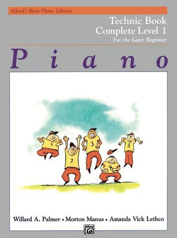 Alfred's Basic Piano Library: Technic Book Complete 1