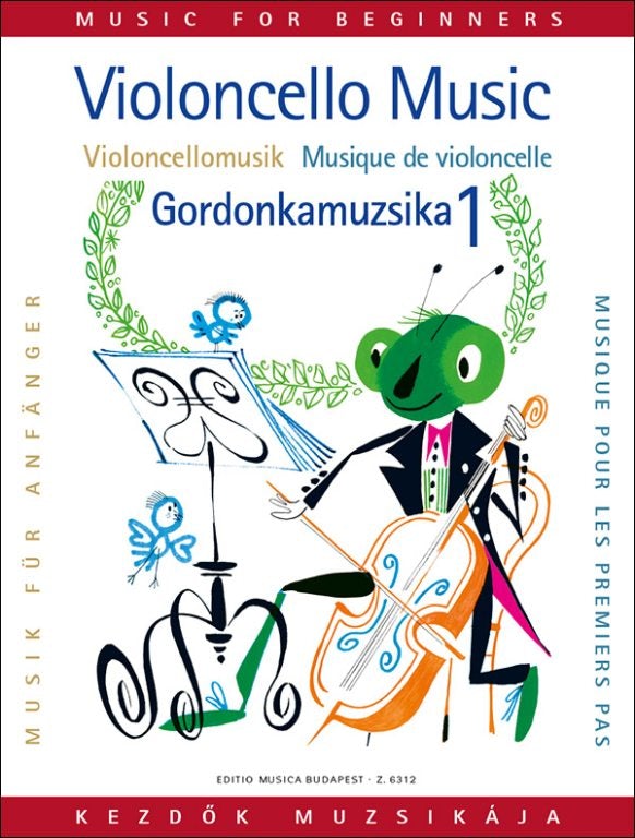 Violoncello Music for Beginners, Book 1