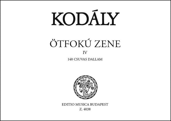 Kodály Zoltán: Pentatonic Music 4