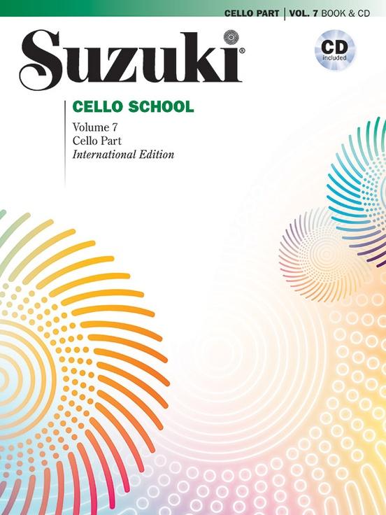 Suzuki Cello School Volume 7, Book & CD
