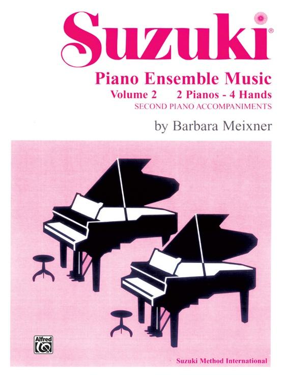 Suzuki Piano Ensemble Music Vol 2, Piano Duo (2P4H)