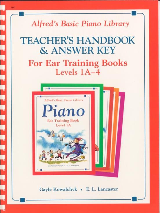 Alfred's Basic Piano Library: Ear Training Teacher's Handbook 1A-4