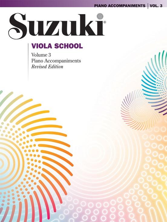 Suzuki Viola School Volume 3, Piano Accompaniment