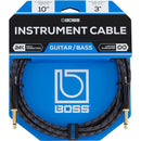 BOSS Instrument Cable, Straight to Straight