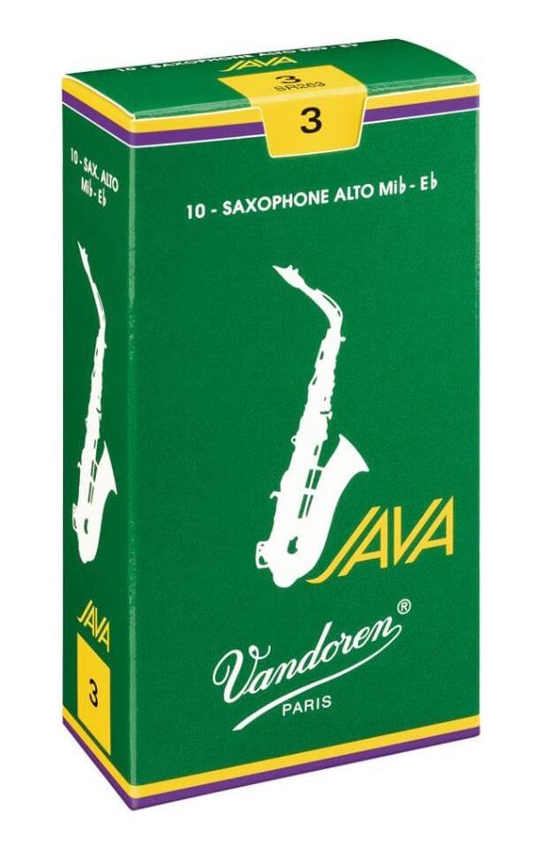 Vandoren Java Alto Saxophone Reeds, 10-Pack