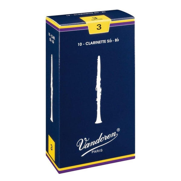 Vandoren Traditional Clarinet Reeds 10 Pack