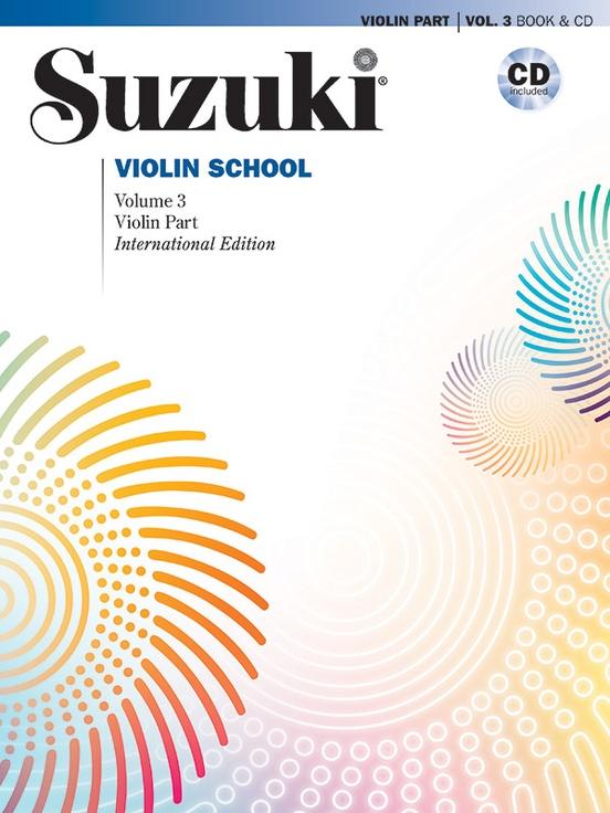 Suzuki Violin School Volume 3, Book & CD