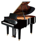 Yamaha C2X Grand Piano, Polished Ebony