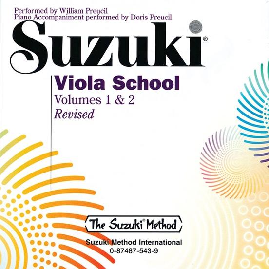 Suzuki Viola School Volume 1 & 2, CD Only