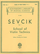 Ševčík: School of Violin Technics (Op. 1, Part III)