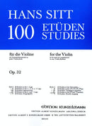 Sitt: 100 Studies, Op. 32 - Book 4
