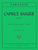 Sarasate: Caprice Basque, Op. 24