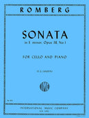 Romberg: Sonata in E Minor for Cello & Piano, Op. 38