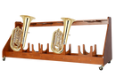 Alges Mobile Instrument Storage - 4-Unit Tuba Rack