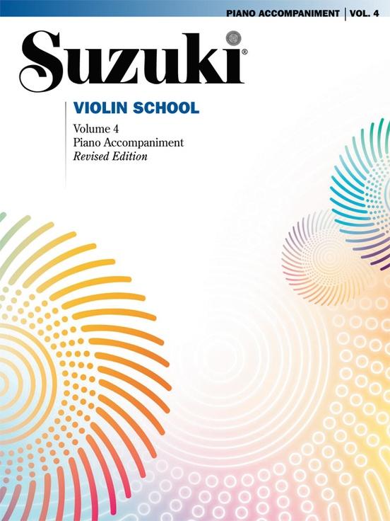 Suzuki Violin School Volume 4, Piano Accompaniment