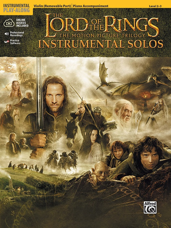 Lord of the Rings Instrumental Solos for Violin