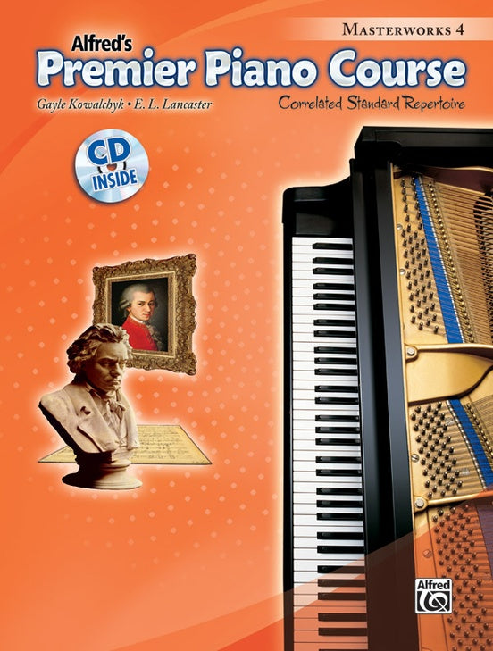 Alfred's Premier Piano Course, Masterworks 4