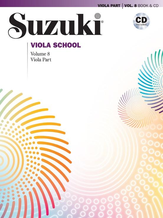 Suzuki Viola School Volume 8, Book & CD