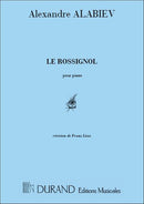 Alabiev: Le Rossignol for Piano (Franz Liszt)