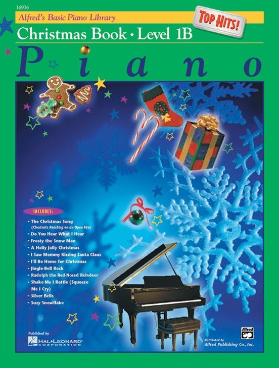 Alfred's Basic Piano Library: Top Hits Christmas Book 1B