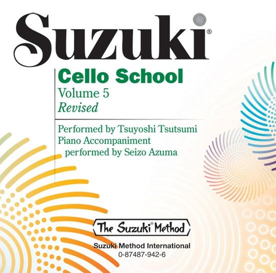 Suzuki Cello School Volume 5, CD Only